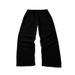 Men's Clothing Gothic Hip-Hop Sweatpants – Foam Print Lettering & Drawstring Waist (Black/Gray)_viptrois.com