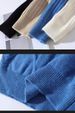 Solid Color Low-neck Men's Twisted Flower Warm Sweater Winter New Youth Crew Neck Cashmere Knitted Bottoming Shirt_viptrois.com