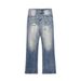 Men's Clothing American Gradient Ripped Jeans High Street Vibe Trendy Brand Design Men's Loose Straight Wide Leg Pants Trousers_viptrois.com