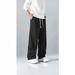 Men's Sweatpants Drawstring Waist Straight Leg Wide Leg Loose Long Pants With Pockets Style_viptrois.com