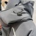 Men's Clothing Three Dimensional Cut Thickened Coat Jacket Hooded Offset Printed Coat Jacket_viptrois.com