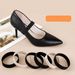 Shoe Accessories heel drop shoelaces high heels shoe chain anti heel drop artifact no strap elastic elastic anti drop shoelaces_viptrois.com
