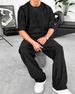 Men's Clothing Ice Silk Sports Suit Men's Summer Thin 2025 New Casual Long Pants Short-sleeved T-shirt Quick-drying_viptrois.com