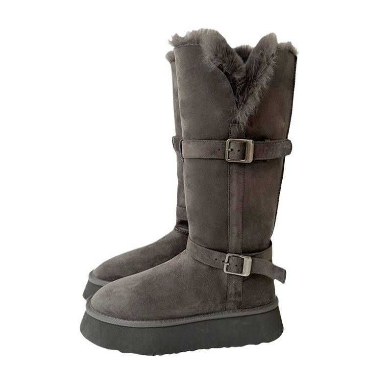 Women’s Shoes Convertible Snow Boots – Thermal Foldable Winter Boots With Platform (Arctic-Proof & Stylish)_viptrois.com