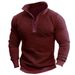 In The Autumn Of 2025, Men's Casual Jackets, Hoodies, Color-blocking Zipper Shirts In Multiple Colors And Sizes Are Available_viptrois.com
