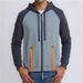 Pure 2025 Spring Large Size Cross-Border New Simple Style Zipper Hooded Casual Personality Men's Sweatshirt Loose Fit_viptrois.com