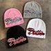 Women's Hats Niche Trendy Letter Wool Hat Women's Street Personality Pullover Cold Hat Autumn And Winter Warm Ear Protection Knitted Hat Men_viptrois.com