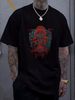 Men's Baroness Opium Crown (Ex-Tour) Slim Fit T-shirt Small Natural Designer Clothes Comfortable Slightly Stylish Casual Versatile Fashion_viptrois.com