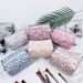Makeup Tools & Accessories Floral Cosmetic Bag Small Fresh Simple Wash Bag Quilted Padded Handbag Portable Storage Bag_viptrois.com