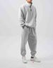 Men's Solid Color Sweatpants Suit_viptrois.com
