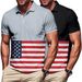 Men's Thin Polo Shirt Breathable Quick Drying Casual Two Piece Set T Shirt_viptrois.com