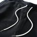 Men’s Athletic Casual Trousers – Lightweight Polyester Running Pants For Gym & Streetwear (Black/Gray, Relaxed Fit_viptrois.com