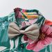 Kid's Clothing Boys summer suits new style beach net celebrity fashionable shirt short sleeve children's summer cool two piece suit trendy_viptrois.com