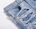 Men's Clothing high street ins same retro washed old knee hole lined cat whisker worn straight jeans_viptrois.com
