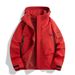 Men's Clothing Jacket For Men And Women With Hooded Thin Windbreaker For Spring And Autumn Outdoor Travel Group Work Clothes_viptrois.com