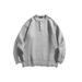 Half Button Round Neck Solid Color Knitted Sweater, Trendy New Style, Fashionable And Casual Design, Long Sleeved_viptrois.com