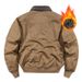 Men's Clothing Men's Winter Warm High End Men's Fashion Plus Velvet Pilot Jacket Outerwear Lambskin Workwear Cotton Outerwear_viptrois.com