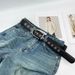 Punk Style Trendy Hot Girl Black Leather Simple Personality Versatile Matching Jeans High-end Feel Belt For Men_viptrois.com