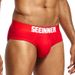 Men's New Cotton Solid Color Sexy High Quality Triangle Underwear Fashion Business Youth Briefs_viptrois.com