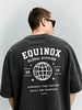 Men's Clothing Heavy Washed Cotton Short Sleeved T Shirt Casual Trend Unisex Summer Ins Black Round Neck Top Trendy Versatile Half Sleeve_viptrois.com