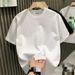 2026 Summer Fashion Men's Short-Sleeved T-Shirt With Star Embroidery And Glittered Beads On The Sleeve And Half-Sleeve T-Shirt_viptrois.com