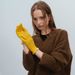 Gloves Wool-containing fashion new open finger touch screen cold-proof warm solid color knitted lace wool gloves _viptrois.com