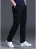 Spring Autumn Cargo Casual Mens Baggy Regular Cotton Trousers Male Combat Tactical Pants Multi Pockets_viptrois.com