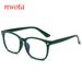 Men's Glasses New Fashion Blue Light Protection Flat Glasses Wang Jiong Makeup Artifact Can Be Matched With Degree Mi Ding Style Optical Glasses_viptrois.com
