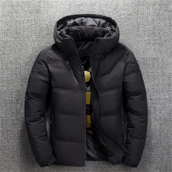 2026 Fashion Wintercoat Youth/Men 90% White Duck Down Long Sleeve Windbreak Waterproof Thick Warm Zipper Hooded Down Jacket M-4XL_viptrois.com
