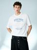 Vintage "WORLDWIDE Unlimited" Globe Graphic Cotton T-Shirt Men's Casual Streetwear Tee_viptrois.com