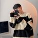 Autumn Knitted Sweater Men's Interior Undercover Junior Loose Thread Jacket_viptrois.com