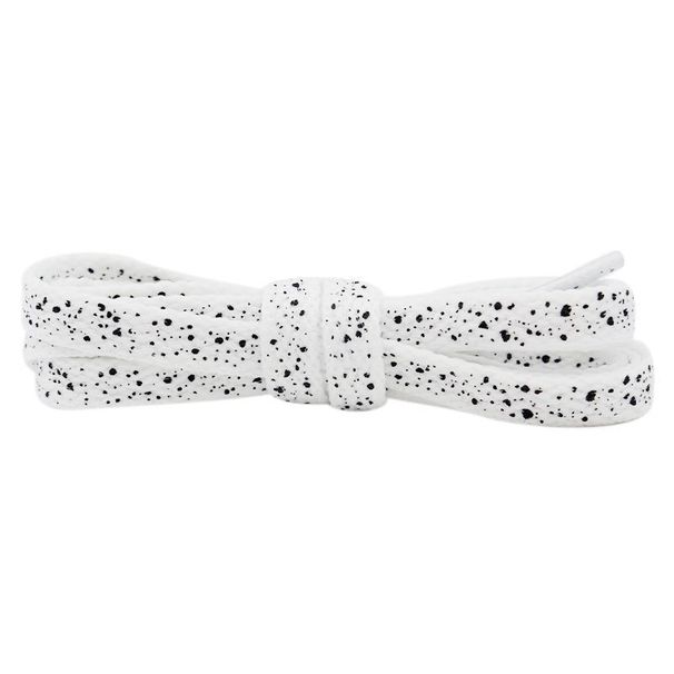 Shoelaces Kurokin Flat Printed Splash Shoelaces Sneakers Shoe Accessories 8mm Source Manufacturer Wholesale All Match Shoelace Rope_viptrois.com