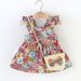 Kids’ Clothing New Contrast Color Flower Sleeveless Lace Vest Children's Dress_viptrois.com