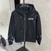 Men's Hooded Sweater Jacket Lightweight Casual Pullover For Spring Autumn | Comfortable Loose Fit Zip Up Hoodie In White & Black_viptrois.com