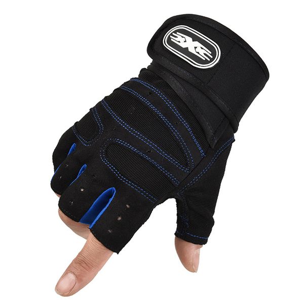 Unisex Half-Finger Gym Gloves – Non-Slip Breathable Workout Gloves With Wrist Support_viptrois.com