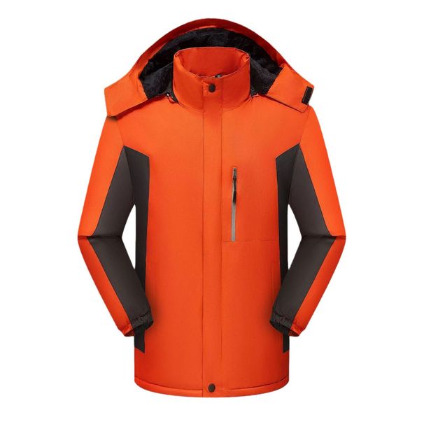 Men's Heavy-Duty Winter Jacket – Waterproof & Fleece-Lined Work Coat For Extreme Cold (XL-6XL, 4 Colors, PU-Coated Shell For Outdoor Labor & Hunting)_viptrois.com