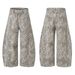 American Retro Leopard Print Scimitar Jeans Men And Women Early Autumn Silhouette Loose Lazy Loose Wide Legs Mopping The Floor_viptrois.com