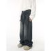 Men's Clothing New Seasons Black And Gray Old Retro Trendy Casual Jeans_viptrois.com
