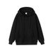 Men's Clothing Autumn/Winter Men's Heavyweight 450g Silver Fox Fleece Zip-Up Hooded Sweatshirt Casual Loose Fit Jacket Couple Style_viptrois.com