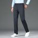 High-end Black Casual Trousers For Men In The Spring Of 2025, With A Four-sided Drape And A Simple Mid-waist Business No-iron Design_viptrois.com