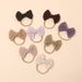 Cross-border European and American children's hair accessories baby fine hair band knitted pit stripe bow hair band baby headband wholesale_viptrois.com