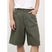 Men's Clothing Retro Vintage Straight Shorts Semi Elastic Versatile Simple Casual Shorts_viptrois.com