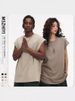 This 270-gram Sleeveless Vest Is Made Of Pure Cotton, Loose And Trendy, And Is Suitable For Both Men And Women. It Is Versatile_viptrois.com