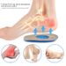 SEBS Fabric Sports Heel Cushion - Breathable, Shock-Absorbing & Non-Slip Insoles For Men & Women (Blue, S/L Sizes)_viptrois.com