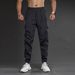 Men’s Cargo Jogger Pants – Stretch Polyester, Multi-Pocket Utility Design (4 Colors, M-XXXL)_viptrois.com