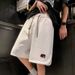 Men's Clothing Retro Sports Shorts For Boys Summer New Style Casual Loose Trendy Five Point Pants For Men_viptrois.com