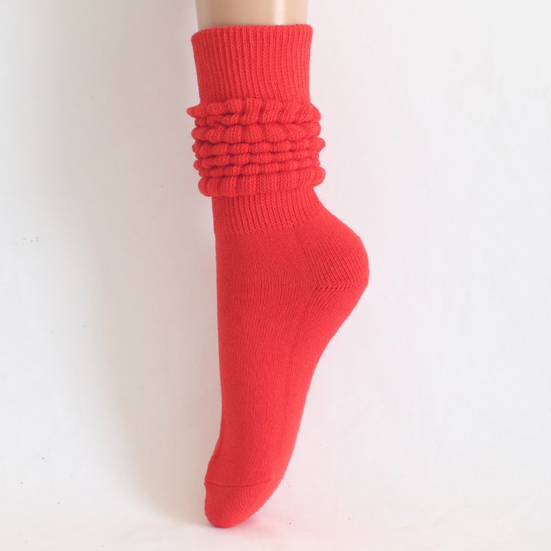 Pile socks Thick towel bottom bubble socks slouch socks Warm leg warmers for men and women winter_viptrois.com