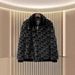 Winter Mink Velvet Three-dimensional Text Lapel Thickened Warm Fashion Casual Jacket_viptrois.com