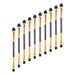 5 Count Eye Shadow Brush Makeup Travel Eyeshadow Blending Brushes_viptrois.com