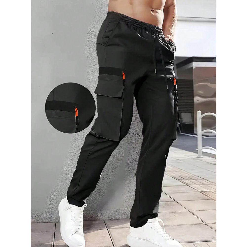 "Men's Relaxed Fit Cargo Pants – Casual Workwear Trousers, Breathable & Comfortable For All-Day Wear"_viptrois.com